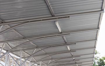 installing Bryn Y Maen metal roofing